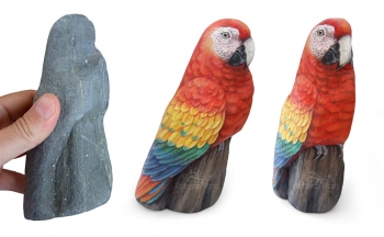 Những viên đá 'biến hình' sống động đáng kinh ngạc dưới bàn tay tài hoa của nghệ sĩ người Ý
