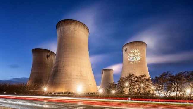 Nhà máy điện tái tạo lớn nhất nước Anh chúc mừng năm mới 2024