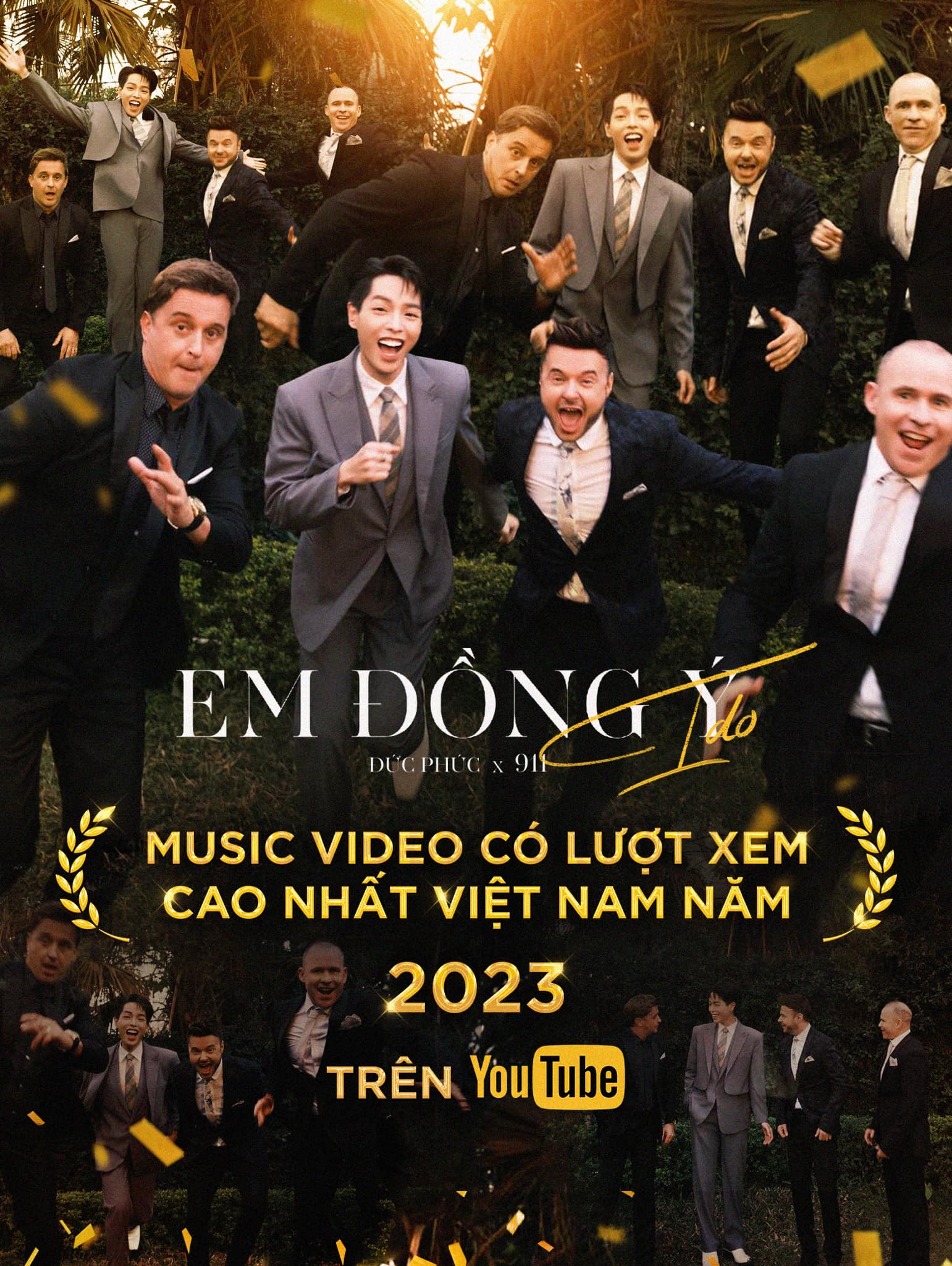 Đức Phúc - Nghệ sĩ sở hữu MV nhiều lượt xem nhất trên YouTube Việt Nam 2023