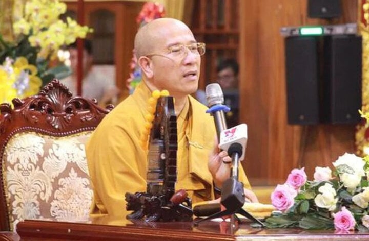 Kỷ luật cảnh cáo Trụ trì chùa Ba Vàng Thích Trúc Thái Minh