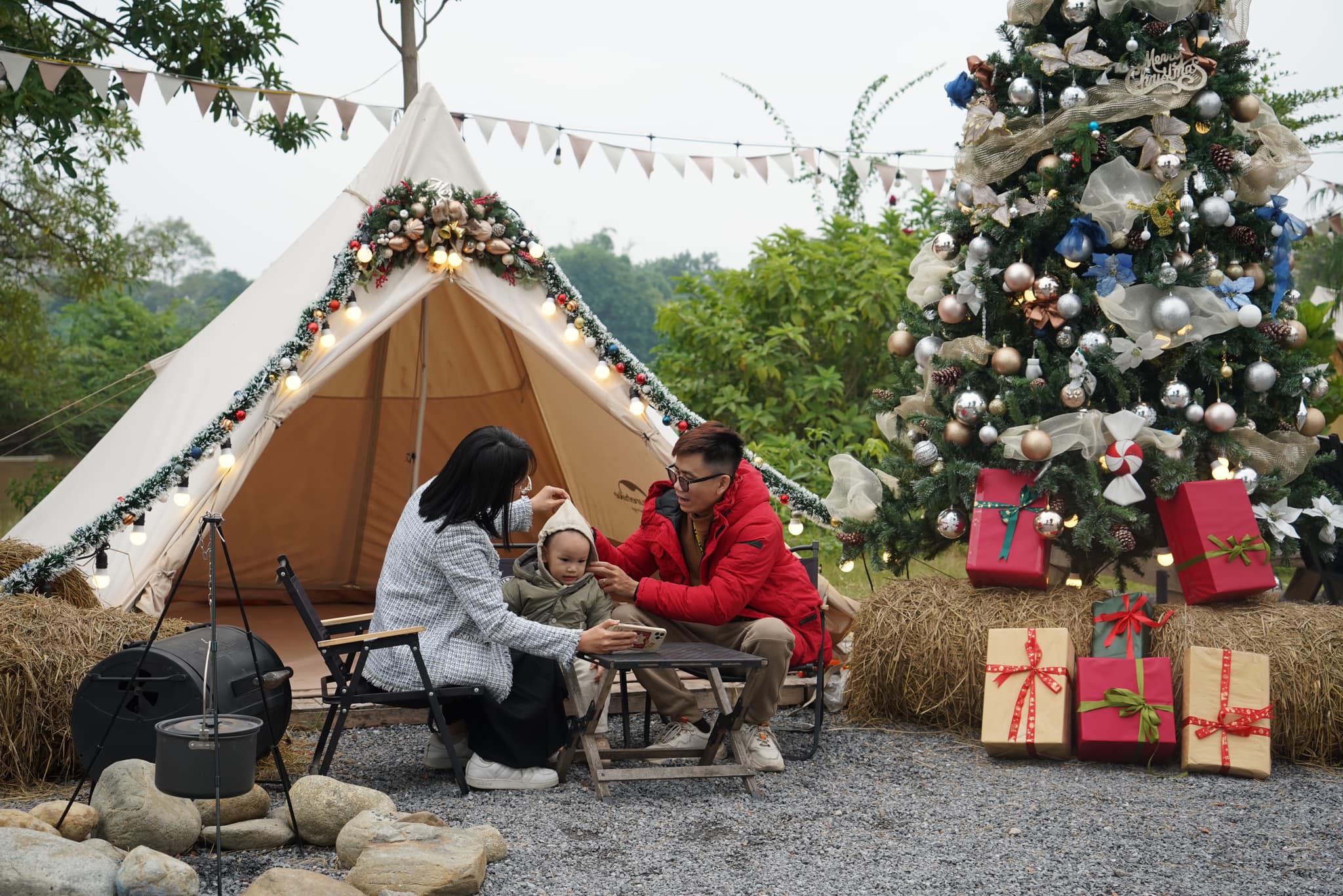 Cắm trại sang chảnh gần Hà Nội để 'đổi gió' dịp Tết Giáp Thìn 2024