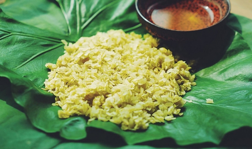 Món “ngon khó cưỡng” từ cốm Món “ngon khó cưỡng” từ cốm