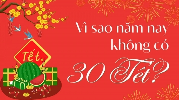 Vì sao năm nay không có ngày 30 Tết?