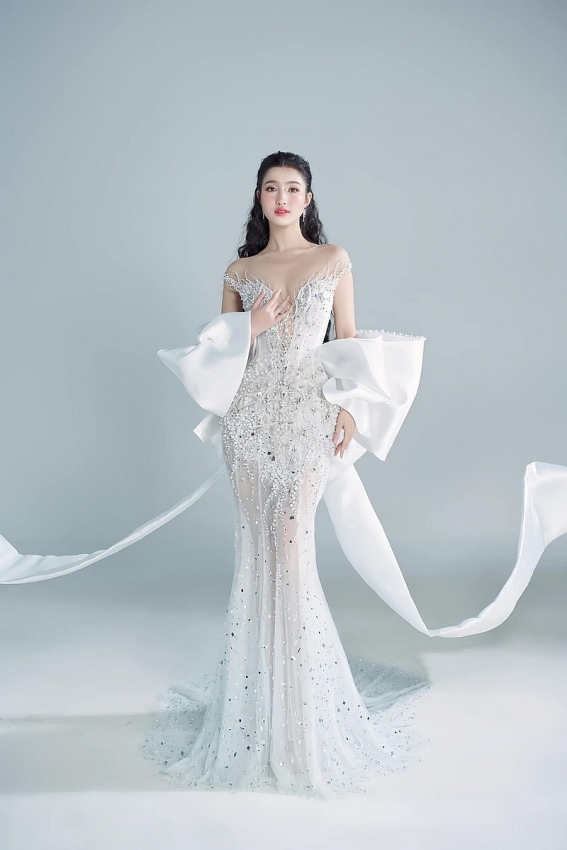 Những lần mặc áo cưới gây sốt của Á hậu Phương Nhi