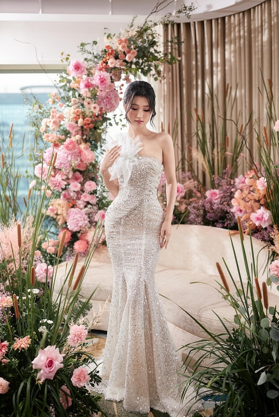 Những lần mặc áo cưới gây sốt của Á hậu Phương Nhi
