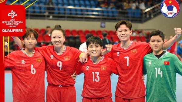 Vòng loại futsal nữ châu Á 2025: Đội tuyển nữ Việt Nam thắng đậm Myanmar