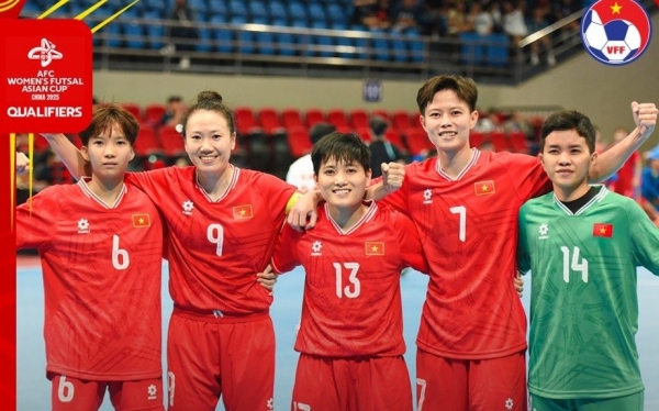 Vòng loại futsal nữ châu Á 2025: Đội tuyển nữ Việt Nam thắng đậm Myanmar