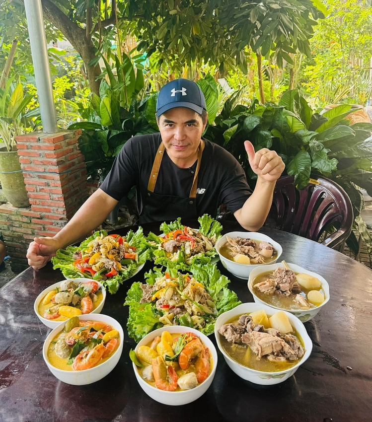 Cuộc sống của diễn viên Trung Dũng ở tuổi ngoài 50