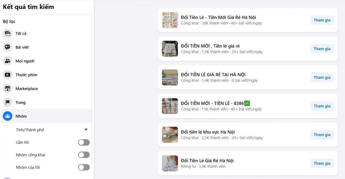 Đổi tiền lẻ qua mạng dịp Tết: Từ nhu cầu thật đến những rủi ro khó lường