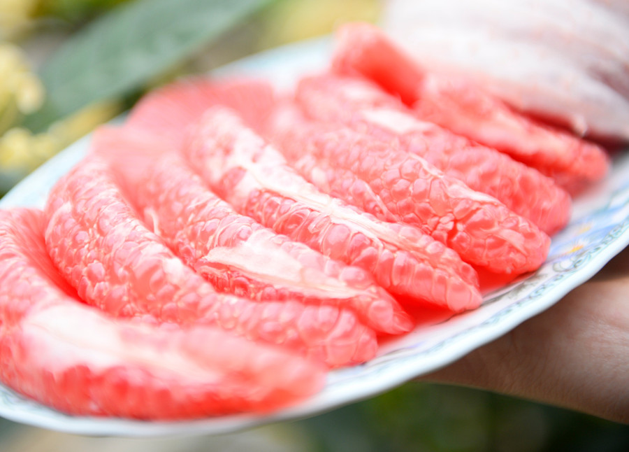 Bưởi tiến vua "đắt khách" vụ Tết