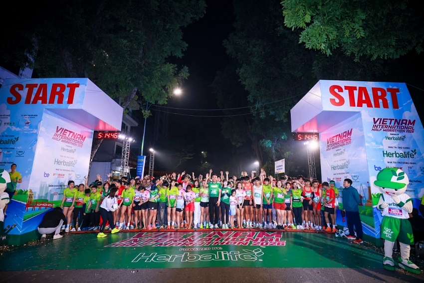 “Giải bán marathon Quốc tế Việt Nam tài trợ bởi Herbalife 2026” khuyến khích lối sống năng động trong ngày đầu năm mới