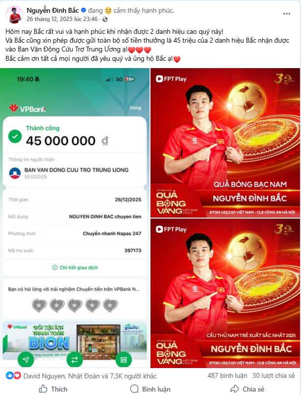 Nguyễn Đình Bắc: Thắng một cuộc đua khác Nguyễn Đình Bắc: Thắng một cuộc đua khác