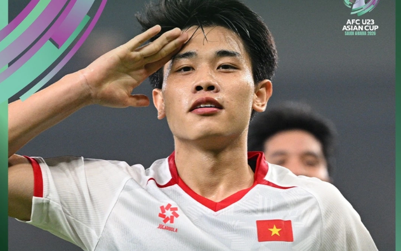 Tiền đạo Đình Bắc tăng giá chóng mặt sau U23 châu Á?