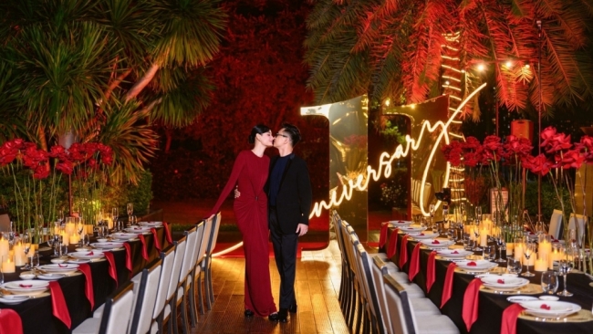 Lê Thúy - Đỗ An tình tứ kỷ niệm 11 năm ngày cưới