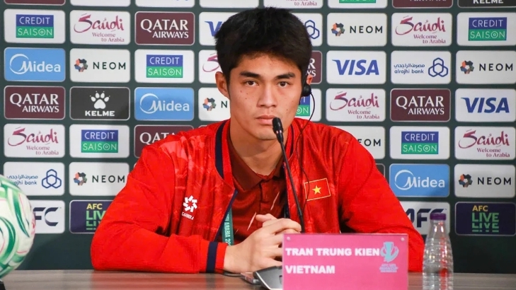 Trần Trung Kiên quyết thắng thủ môn U23 Trung Quốc