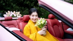 Á hậu Phương Nhi xinh đẹp, rạng ngời hạnh phúc trong lễ vu quy