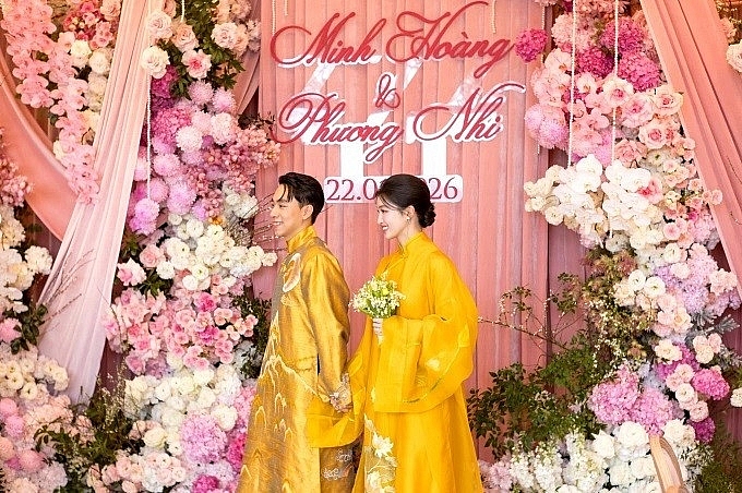 Á hậu Phương Nhi xinh đẹp, rạng ngời hạnh phúc trong lễ vu quy