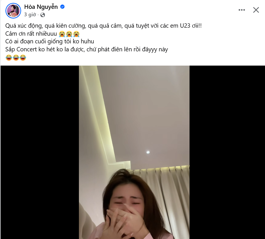 Sao Việt tự hào khi U23 Việt Nam giành huy chương đồng