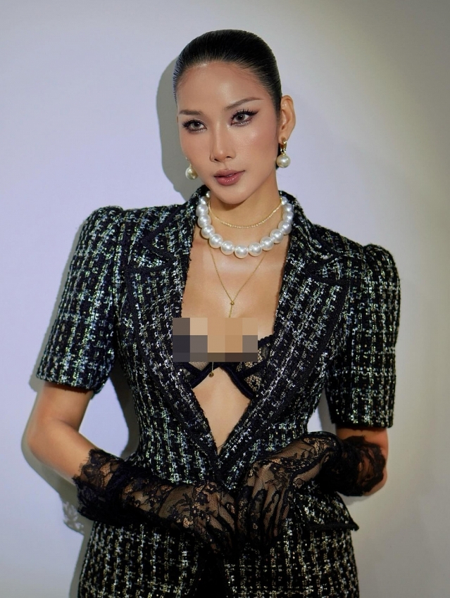 Á hậu Hoàng Thùy khoe nhan sắc thăng hạng, thần thái cuốn hút