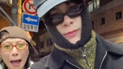 Vợ chồng Diệu Nhi – Anh Tú du hí Hàn Quốc ngọt ngào, hài hước