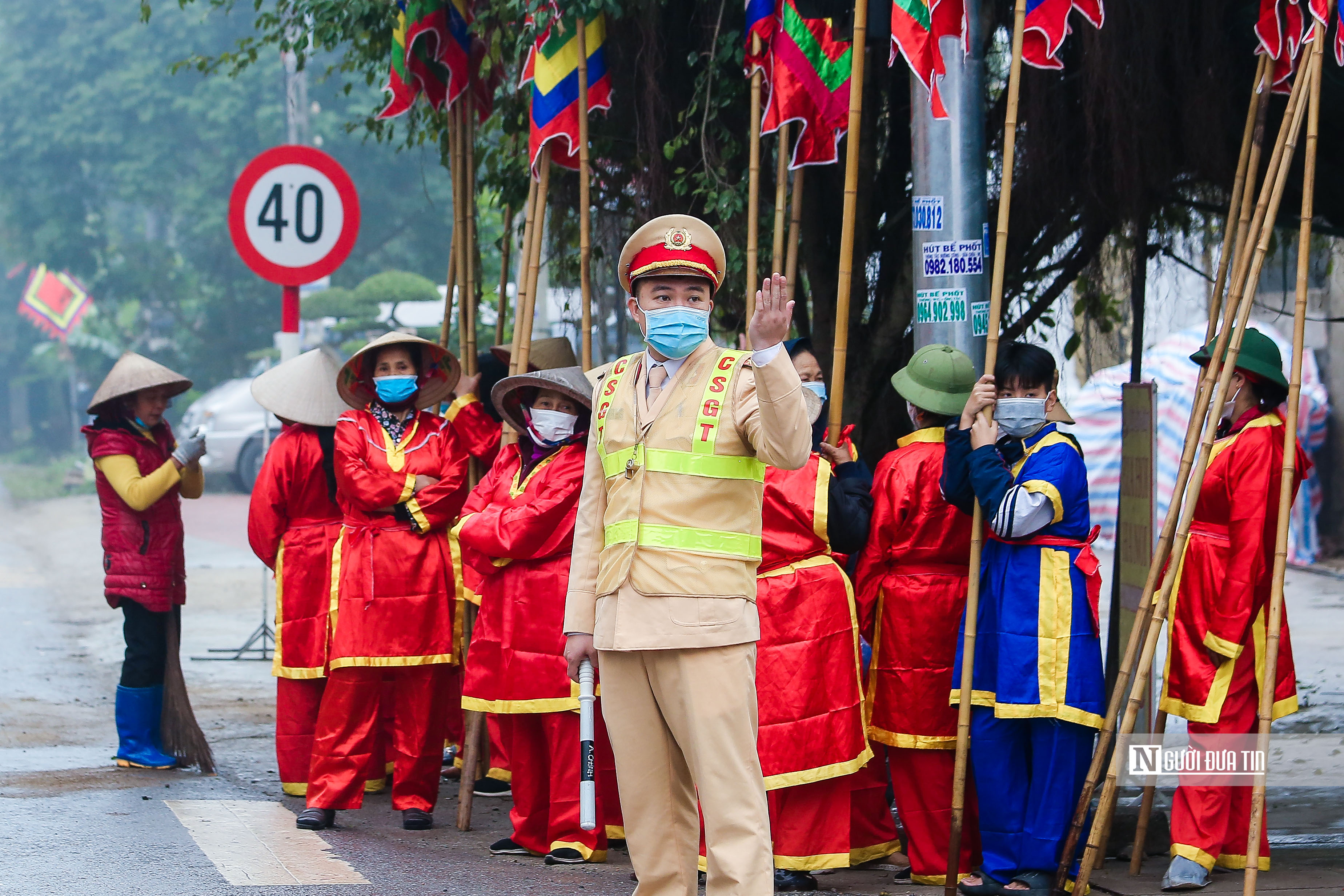 Độc đáo trâu hoá hổ trong Lễ hội Tịch điền Đọi Sơn