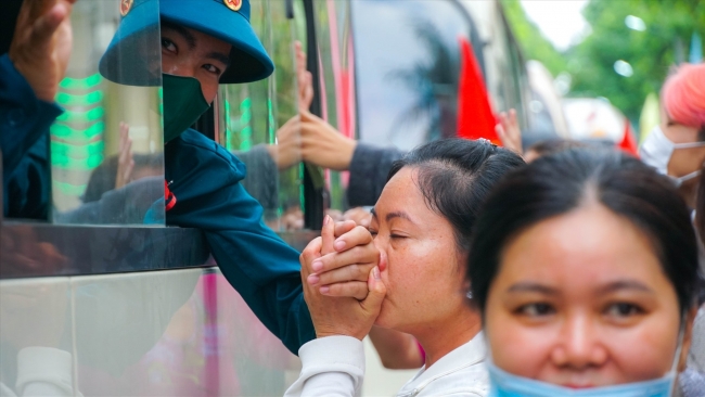 Muôn vàn cảm xúc ngày tiễn tân binh lên đường nhập ngũ