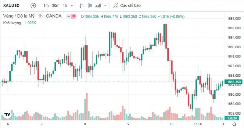 Giá vàng hôm nay 13/2: tràn sắc đỏ