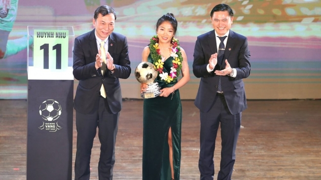 Văn Quyết, Huỳnh Như đoạt Quả bóng vàng Việt Nam 2022