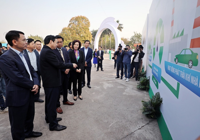 Vinamilk khởi động dự án trồng cây hướng tới Net Zero tại Hà Nội