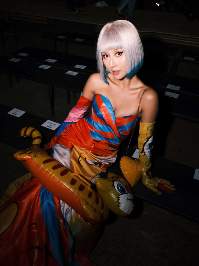 Quỳnh Anh Shyn nhận đãi ngộ khủng ở Milan Fashion Week