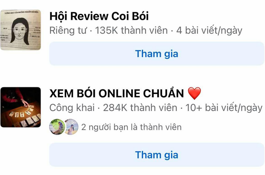 Cảnh giác với dịch vụ xem bói, giải hạn đầu năm