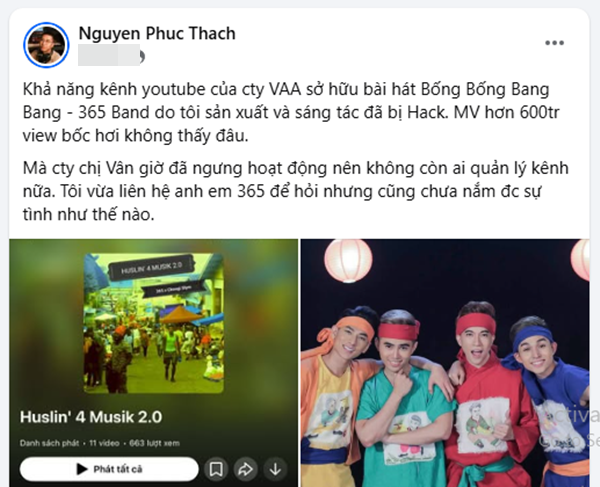 "Cha đẻ" nói gì khi MV "Bống Bống Bang Bang" 600 triệu view biến mất?