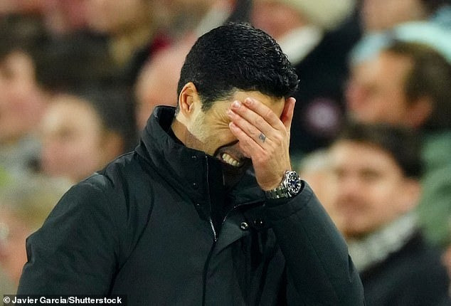 HLV Mikel Arteta thừa nhận Arsenal ‘thiếu bản lĩnh và may mắn’