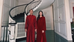 Tăng Thanh Hà diện áo dài mỗi dịp Tết khoe thần thái 'đỉnh cao'