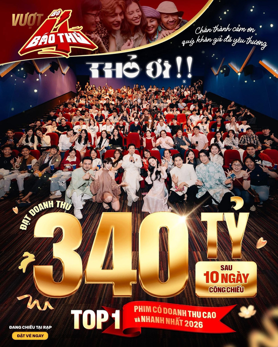 Phim Trấn Thành cán mốc hơn 2000 tỷ đồng, khẳng định vị thế ‘Vua phòng vé’ Phim Trấn Thành cán mốc hơn 2000 tỷ đồng, khẳng định vị thế ‘Vua phòng vé’