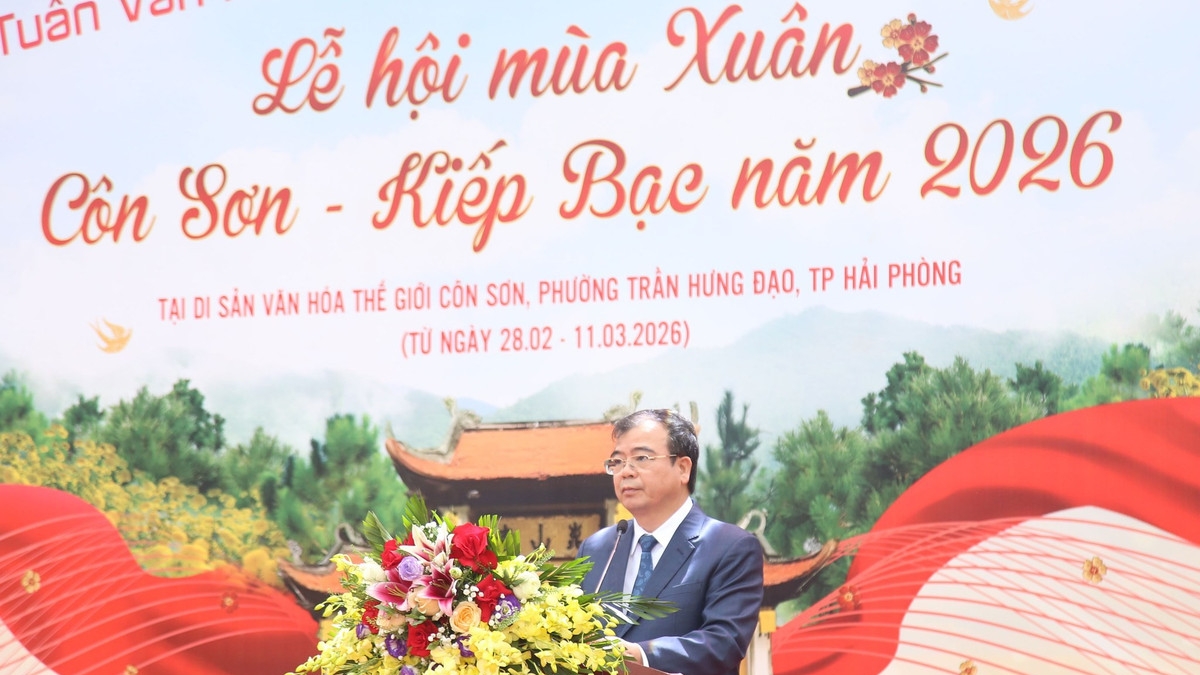 Khai mạc Tuần Văn hóa, Du lịch Lễ hội Xuân Côn Sơn – Kiếp Bạc 2026