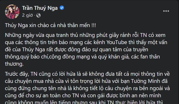 Danh hài Thúy Nga lên tiếng về nguyên nhân bị trục xuất khỏi nhà giữa đêm