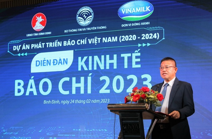 Dự án phát triển báo chí Việt Nam và Vinamilk tổ chức Diễn đàn Kinh tế báo chí 2023