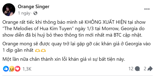 HIEUTHUHAI và Orange gặp &quot;kiếp nạn&quot; hủy show tại Mỹ ngay phút chót ảnh 3