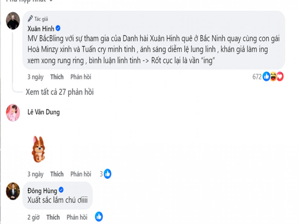Xuân Hinh bắn rap cực ngầu trong MV của Hòa Minzy gây sốt Xuân Hinh bắn rap cực ngầu trong MV của Hòa Minzy gây sốt