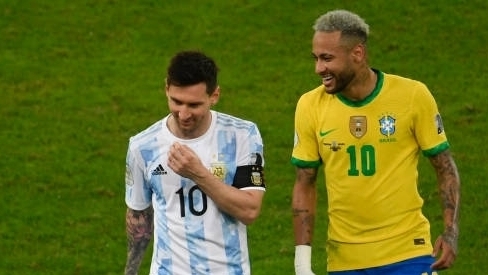 Vòng loại World Cup 2026: Neymar sắp đối đầu với Messi