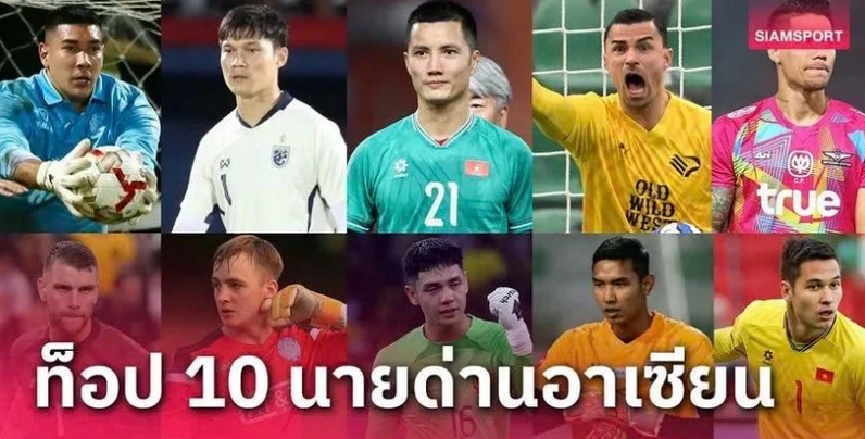 Báo Thái Lan vinh danh 2 thủ môn Việt Nam