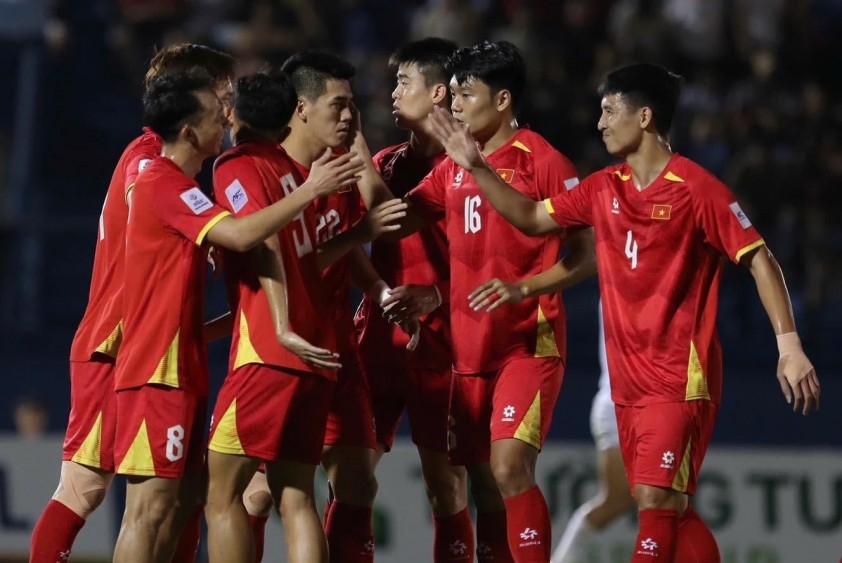 Tuyển Việt Nam thắng đậm Lào 5-0, mở màn hoàn hảo tại Vòng loại Asian Cup 2027