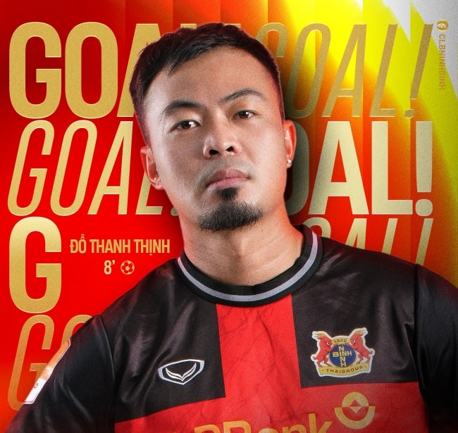 Thép Xanh Nam Định ngược dòng hạ Ninh Bình 3-2: Màn... Thép Xanh Nam Định ngược dòng hạ Ninh Bình 3-2: Màn...