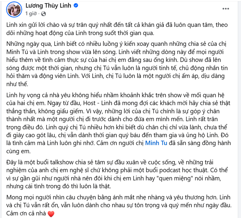 Hoa hậu Lương Thùy Linh nói gì về phát ngôn của Minh Tú? Hoa hậu Lương Thùy Linh nói gì về phát ngôn của Minh Tú?