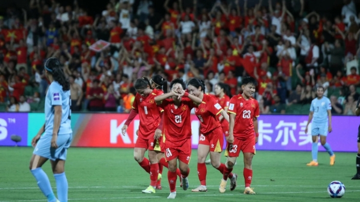 Đội tuyển nữ Việt Nam giành trọn 3 điểm ở trận ra quân