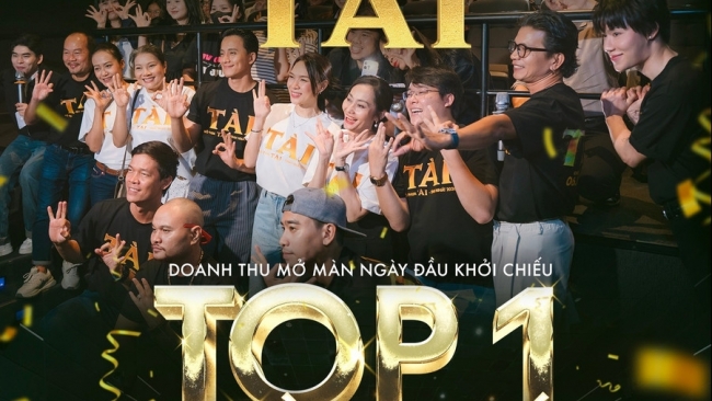 "TÀI" bất ngờ vượt mặt "Thỏ Ơi", dẫn đầu phòng vé ngày đầu ra mắt