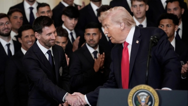 Khoảnh khắc đặc biệt của Messi tại Nhà Trắng