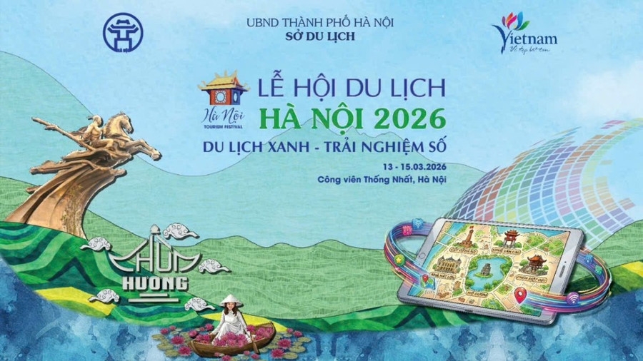 Gần 100 gian hàng tham gia Lễ hội Du lịch Hà Nội 2026