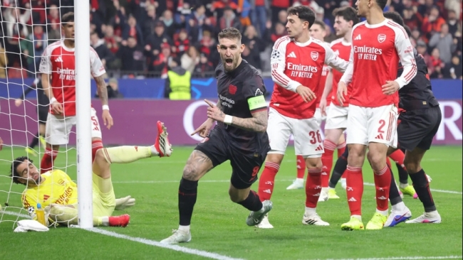 Arsenal bị soán ngôi ứng viên số 1 Champions League